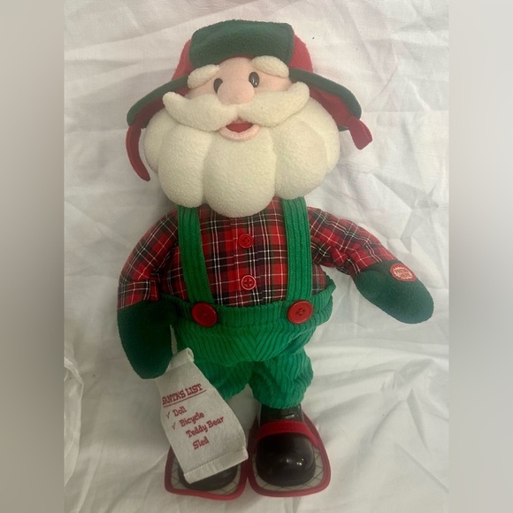 Vintage Avon Animatronic Santa Sings Dances Christmas Collectible Tested, Works! - Picture 1 of 4
